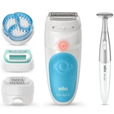 Braun Silk-épil Series 5 5-815 Depiladora con Batería y 5 Accesorios
